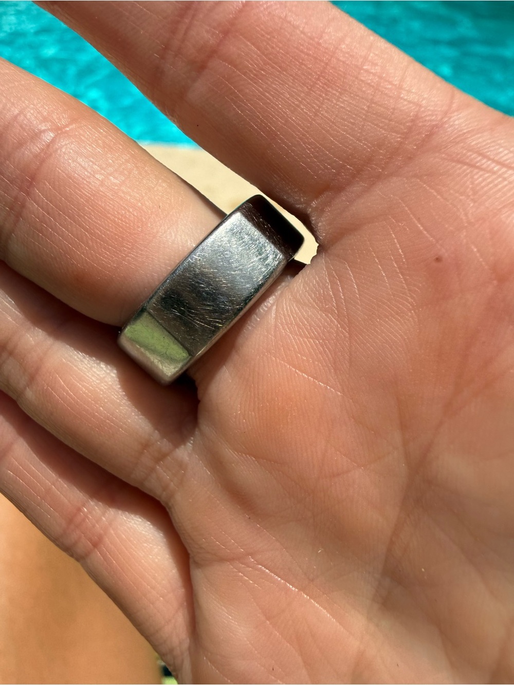 Oura Ring Gen 3 Heritage Sterling Silver Size 8